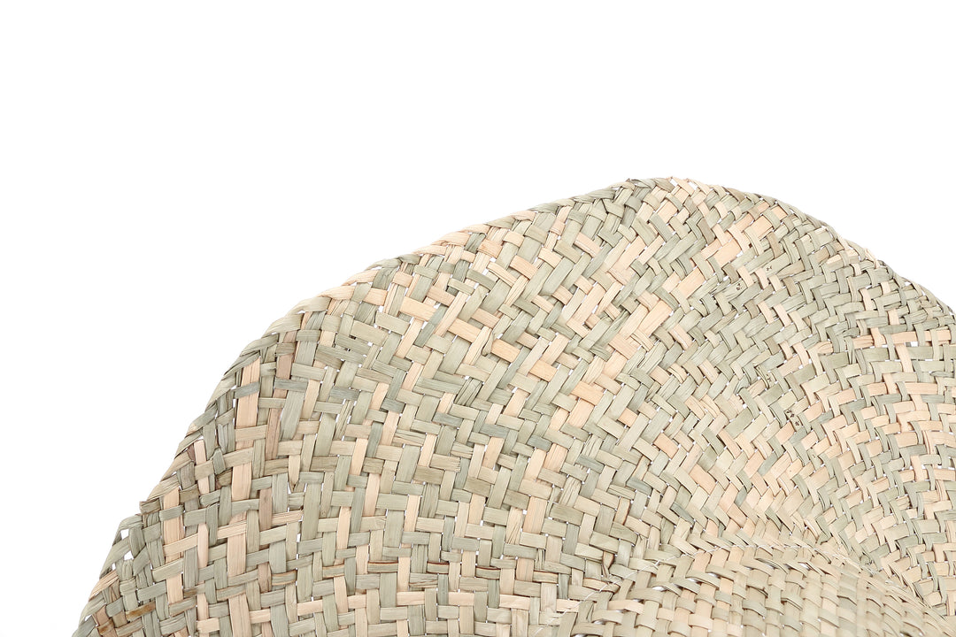 Hat Papale Round Open Top Seagrass