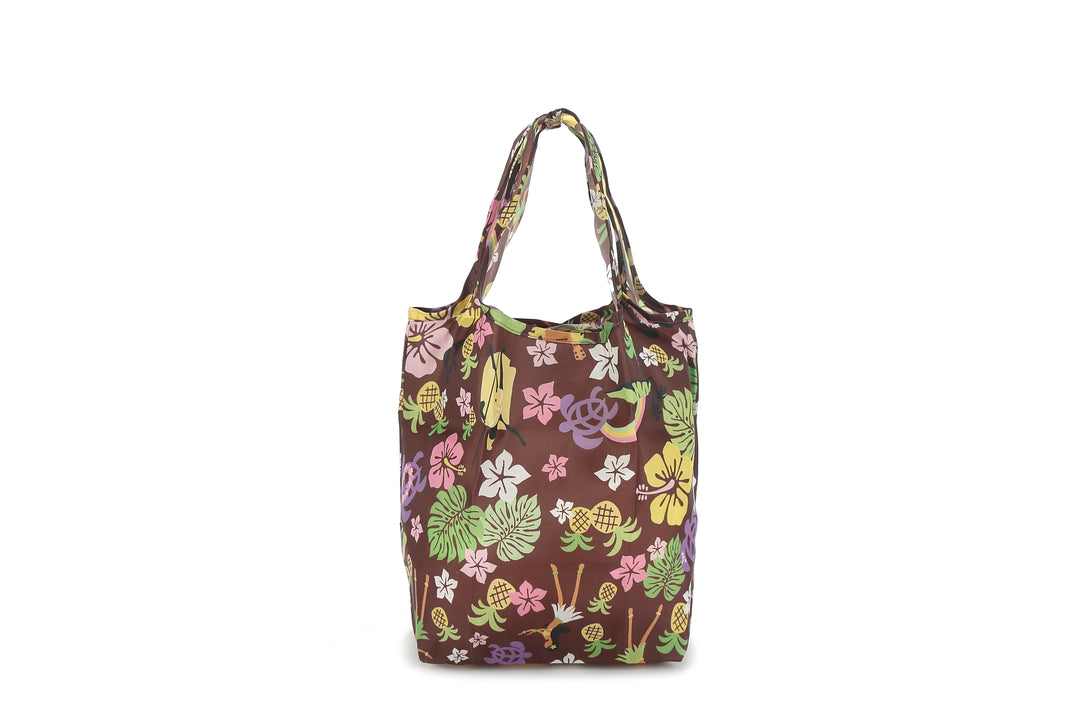 Foldable Bag Joy Rainbow Brown