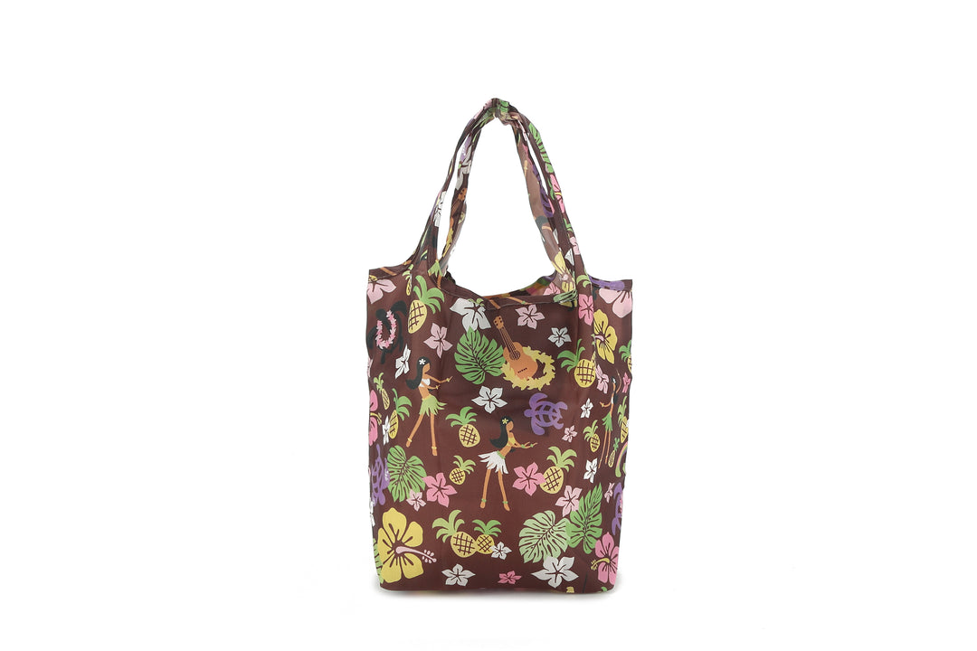 Foldable Bag Joy Rainbow Brown