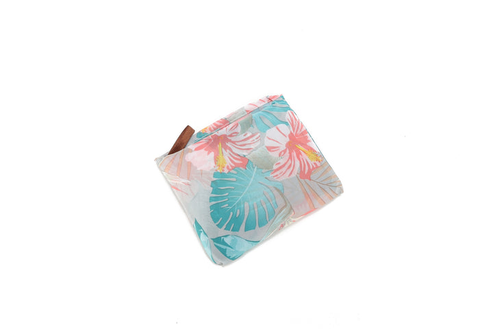 Foldable Bag Joy Floral Mixed Blue