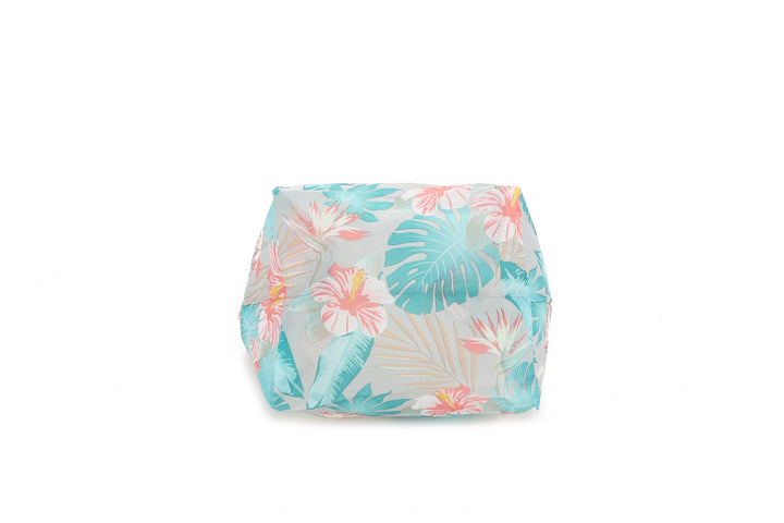 Foldable Bag Joy Floral Mixed Blue