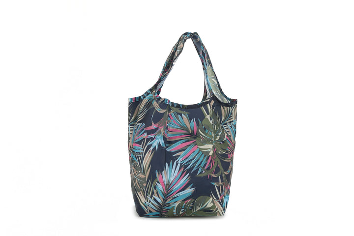 Foldable Bag Joy Monstera Navy