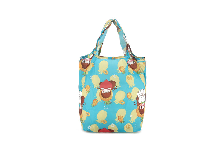 Foldable Bag Joy Cute Girl Hawai'i Blue