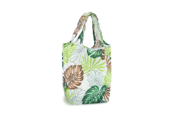 Foldable Bag Joy Monstera White