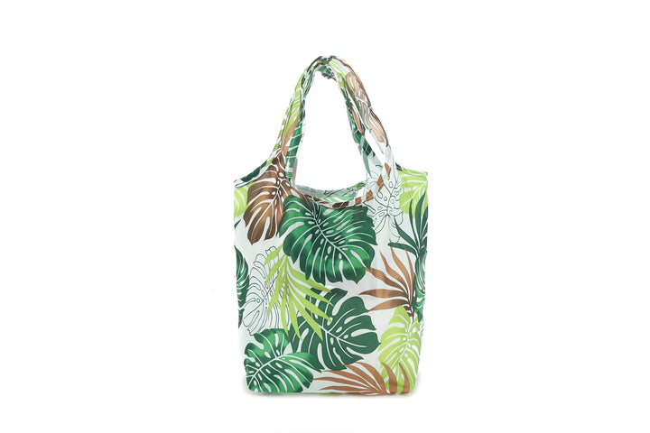 Foldable Bag Joy Monstera White