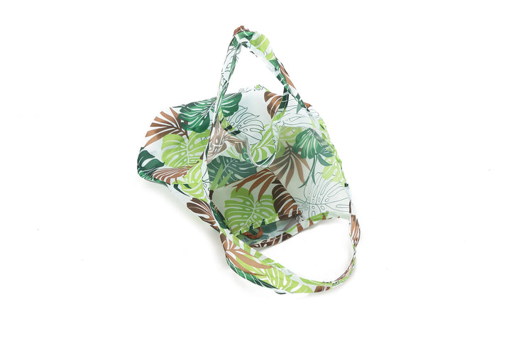 Foldable Bag Joy Monstera White