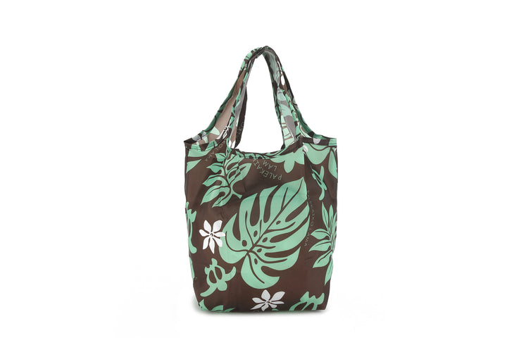 Foldable Bag Joy Monstera Brown