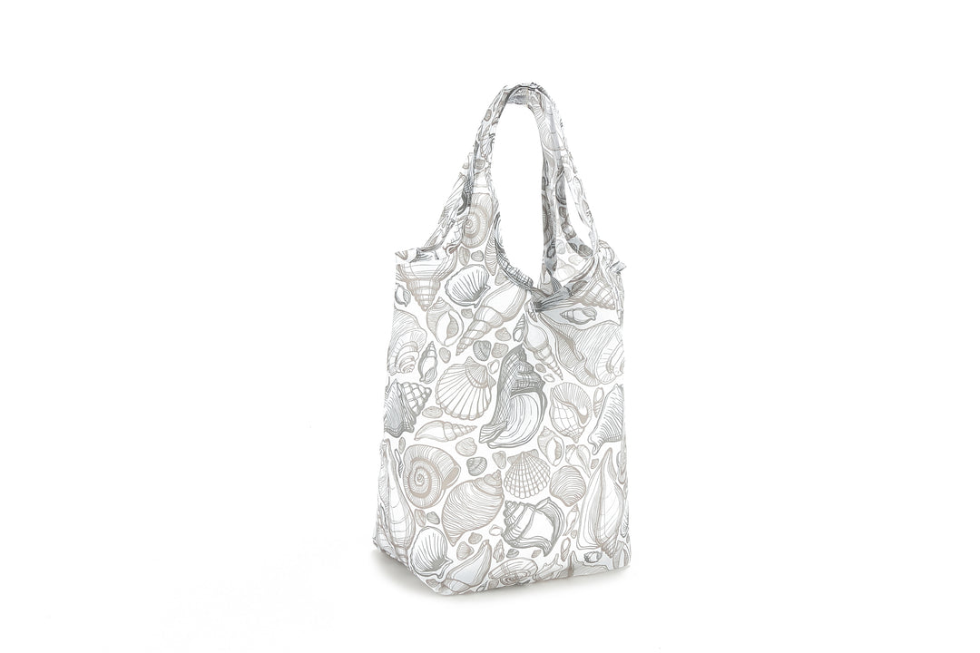 Foldable Bag Joy Seashells Grey