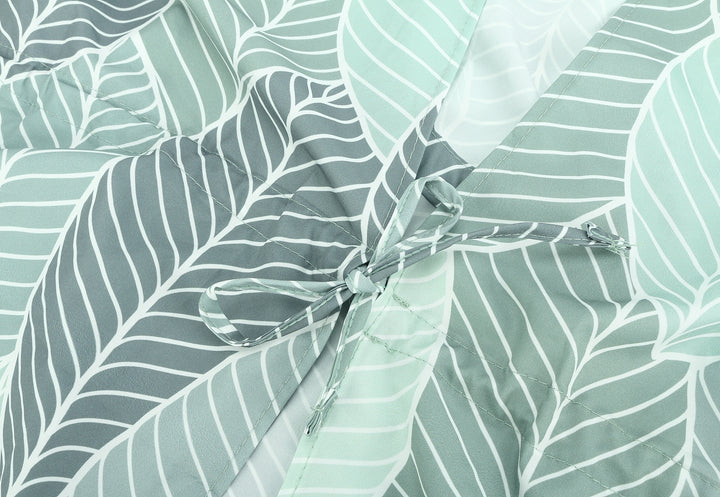 Coverup Nikki Belt Palm Leave Stripes Green