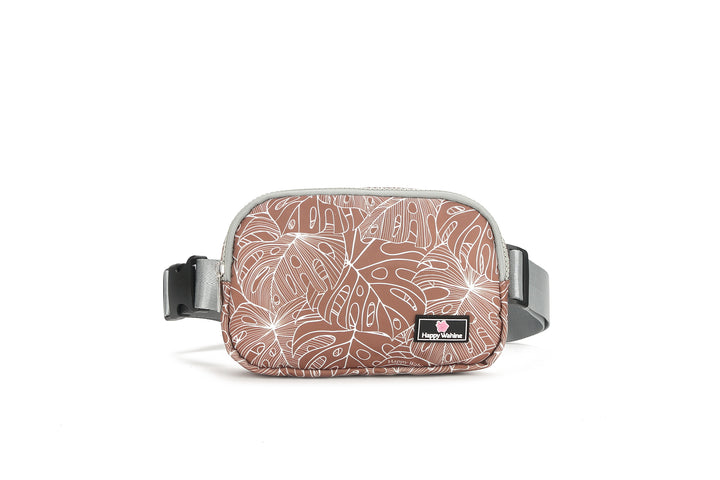 Belt Bag Jenna Monstera Lines Brown