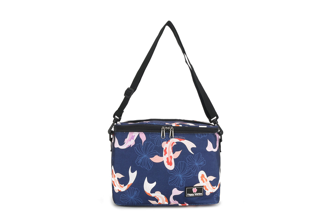 Cooler Tote Medium Koi Navy