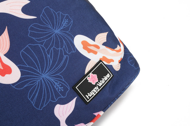 Cooler Tote Medium Koi Navy