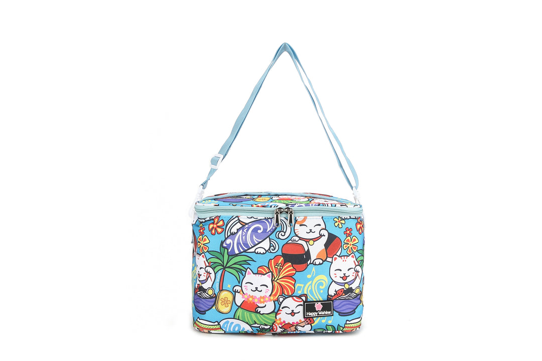 Cooler Tote Medium Neko Teal