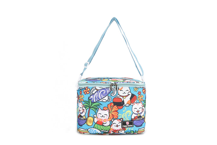 Cooler Tote Medium Neko Teal