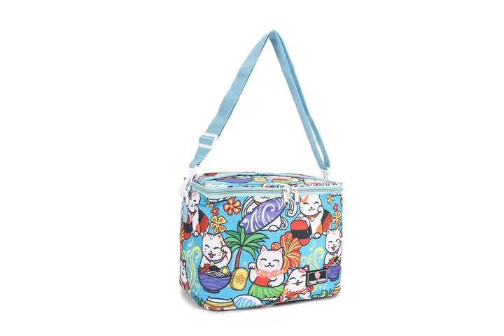 Cooler Tote Medium Neko Teal