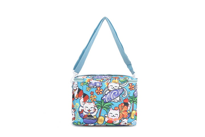 Cooler Tote Medium Neko Teal