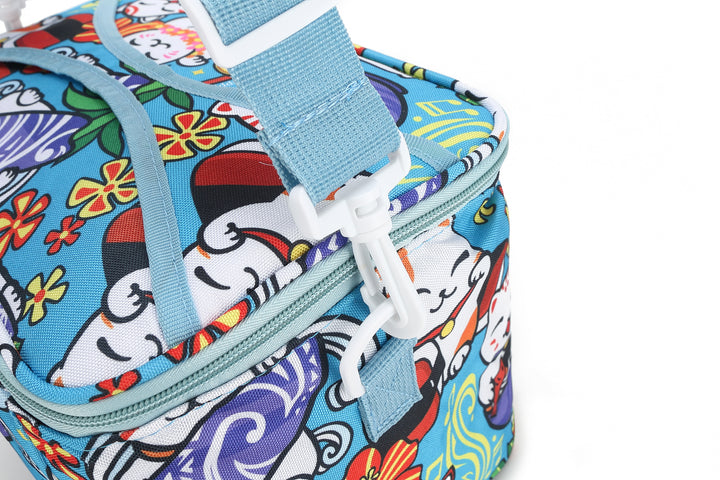 Cooler Tote Medium Neko Teal