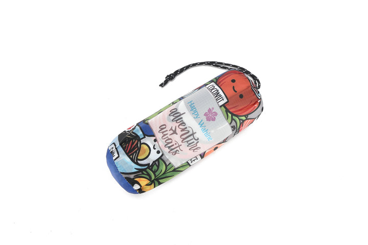 Sand-Free Reversible Beach Towel Craving Hawai'i Blue Craving Hawai'i Grey