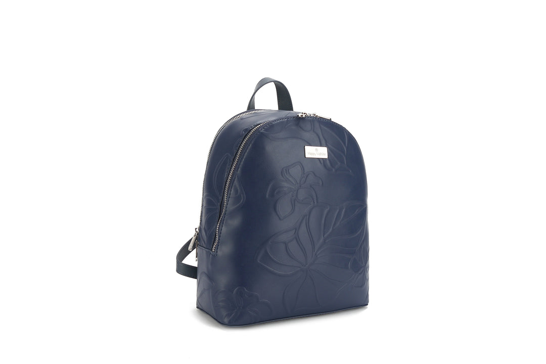 Backpack Tiffany Kalo Embossed Navy