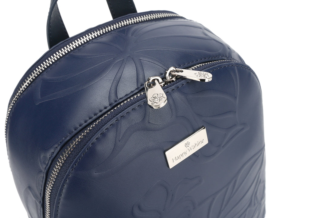 Backpack Tiffany Kalo Embossed Navy