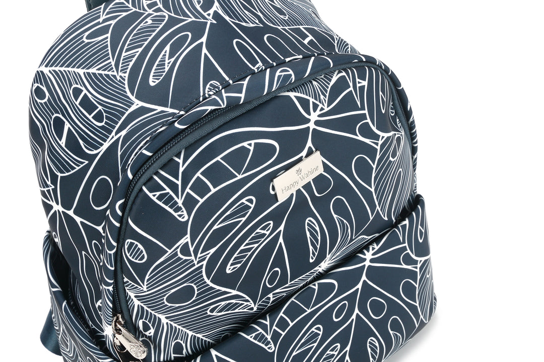 Backpack Ke'olu Monstera Lines Navy