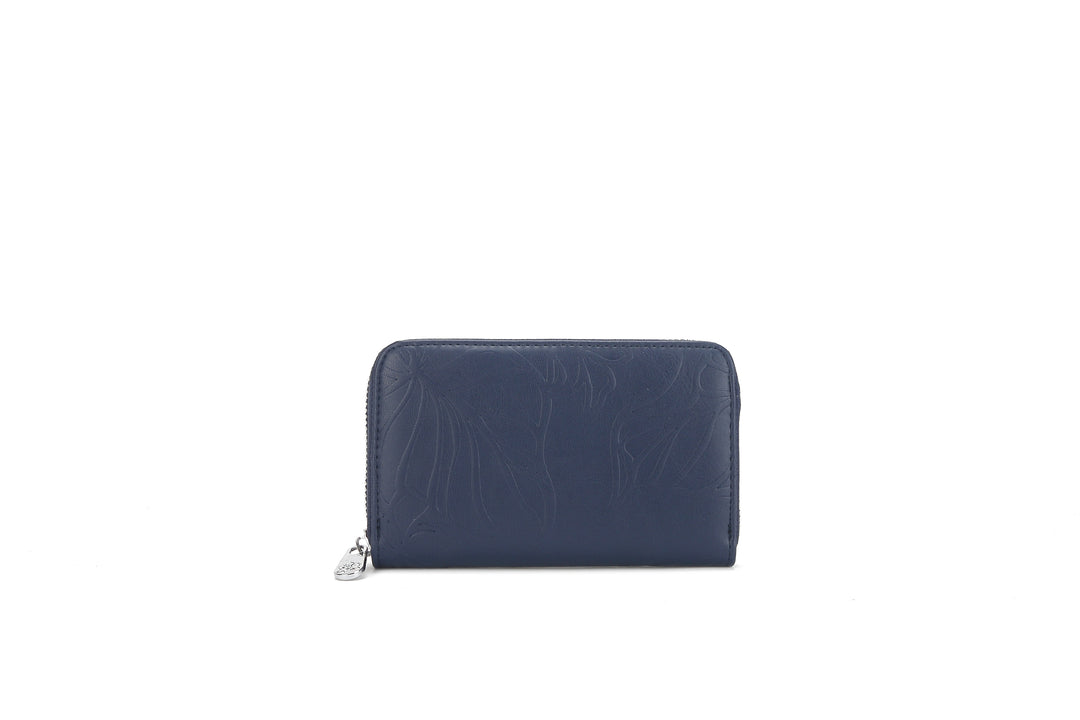 Wallet Chloe Kalo Embossed Navy