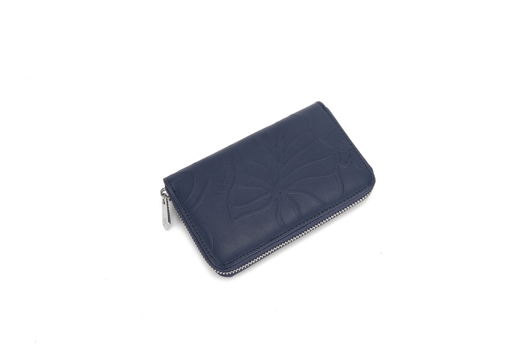 Wallet Chloe Kalo Embossed Navy