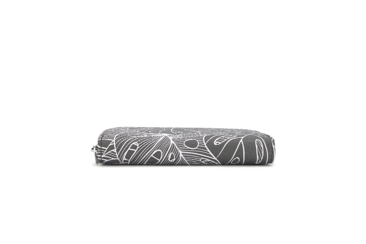 Wallet Chloe Monstera Lines Grey