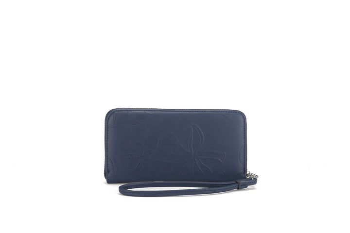 Wallet Kaylee Kalo Embossed Navy
