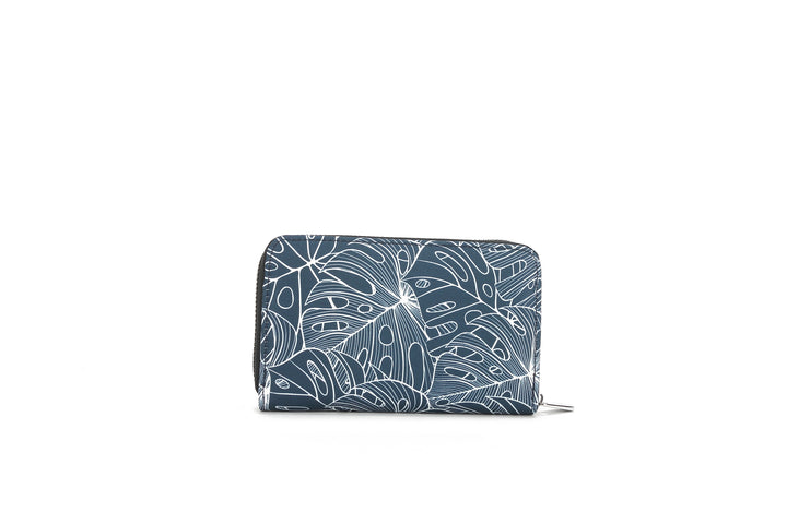 Wallet Chloe Monstera Lines Navy