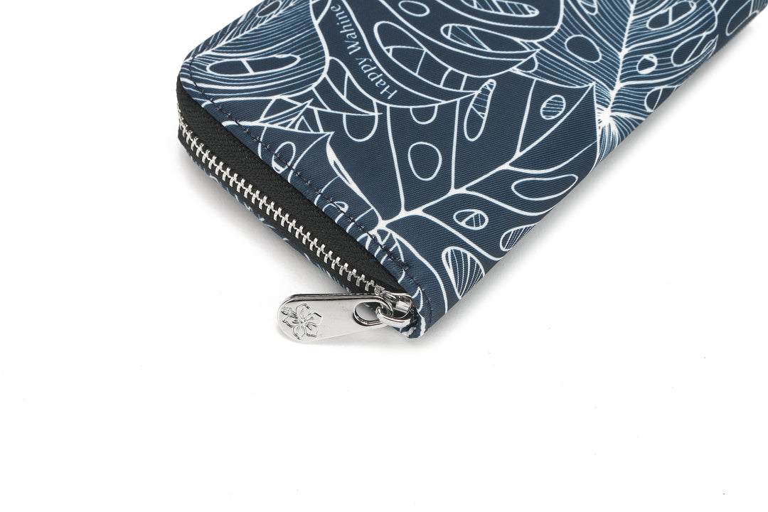 Wallet Chloe Monstera Lines Navy