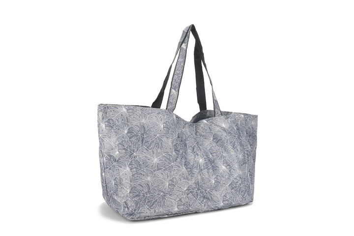 Carry-All Tote Monstera Lines Grey