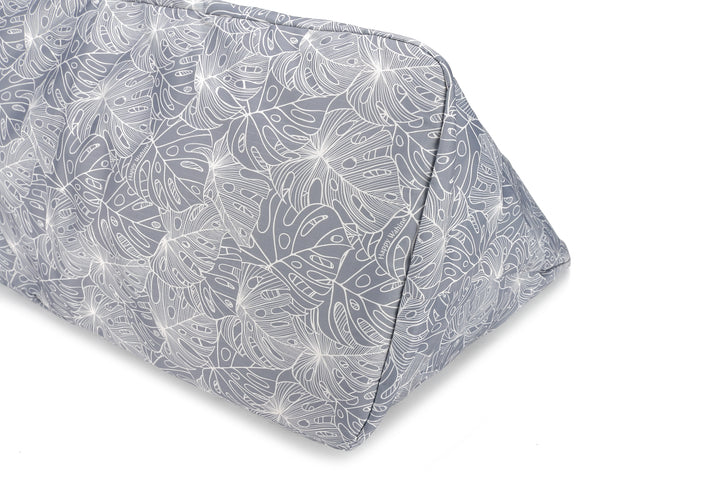 Carry-All Tote Monstera Lines Grey
