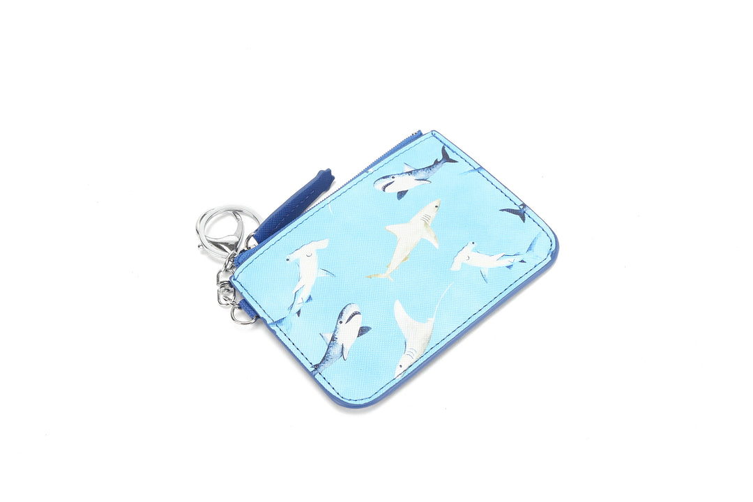 Card Case May Happy Shark Blue