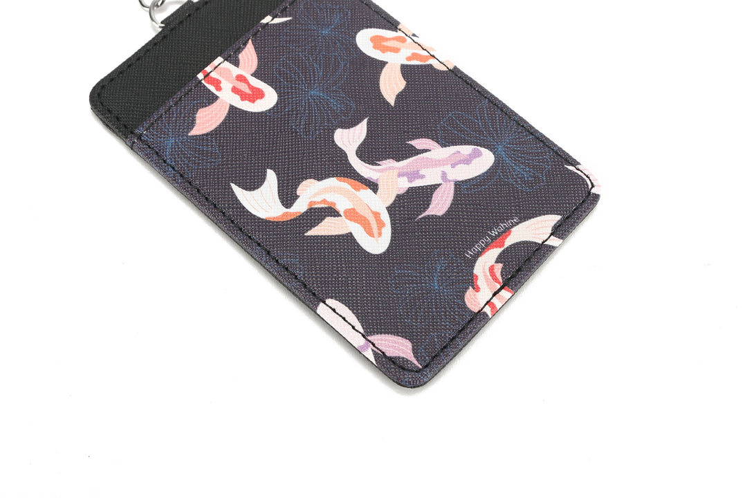 Card Case April Koi Navy