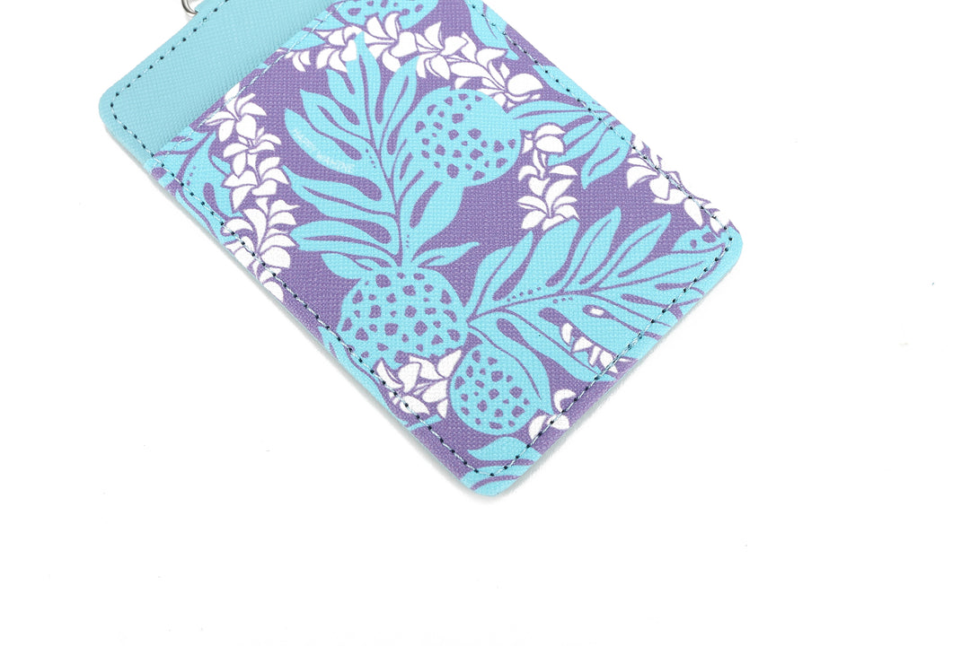 Card Case April Ulu Lei Purple