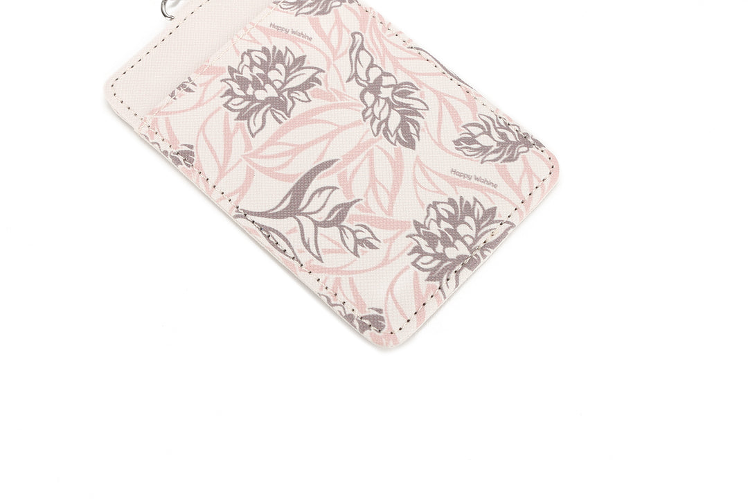 Card Case April Heliconia Beige