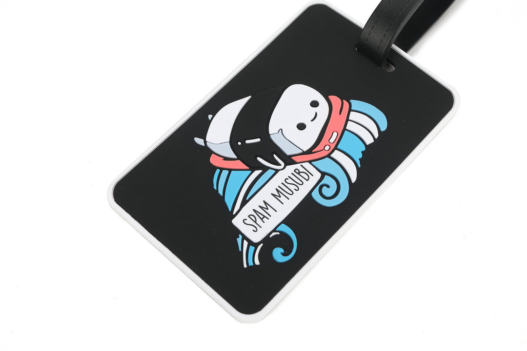 Luggage Tag Spam Musubi Black