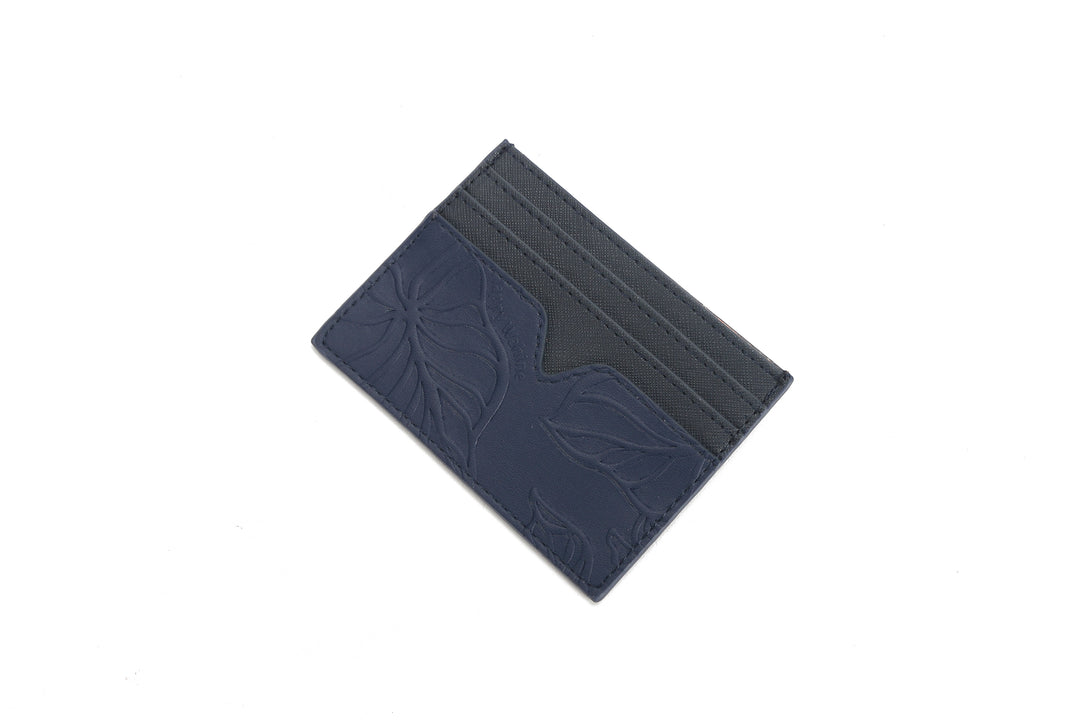 Card Case Meilany Kalo Embossed Navy