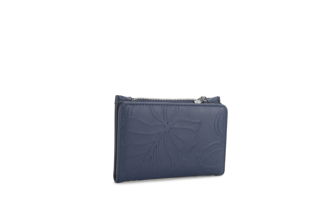 Wallet Joanne Kalo Embossed Navy