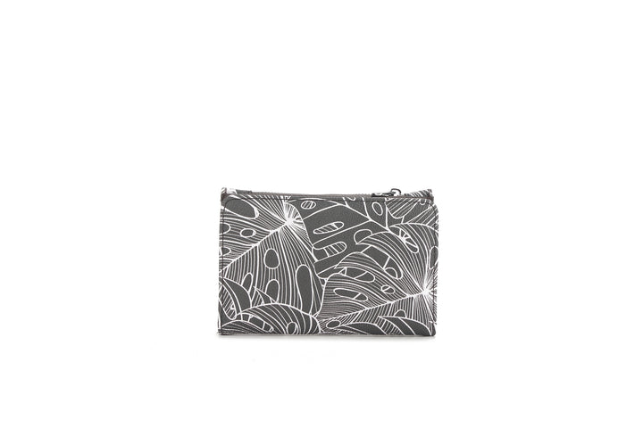 Wallet Joanne Monstera Lines Grey