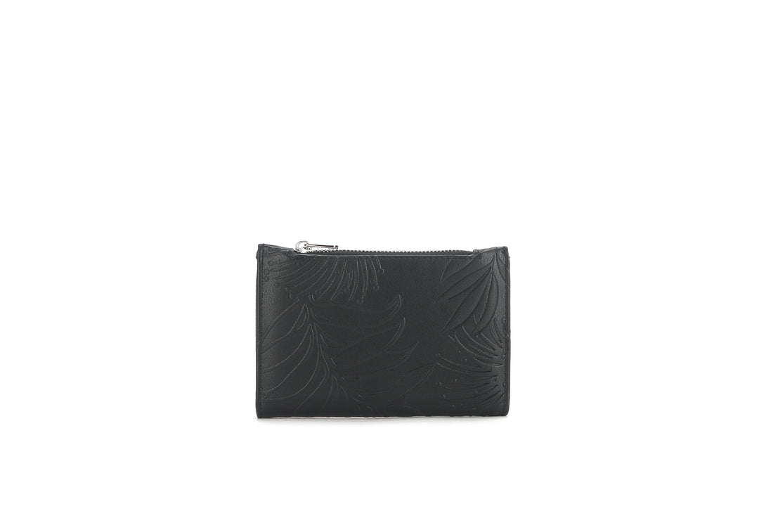 Wallet Joanne Lehua Embossed Black