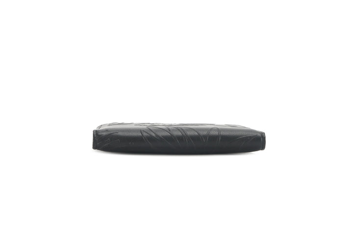 Wallet Joanne Lehua Embossed Black