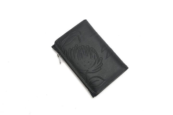 Wallet Joanne Lehua Embossed Black
