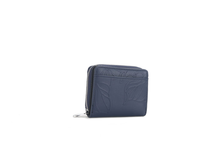 Wallet Meily Kalo Embossed Navy