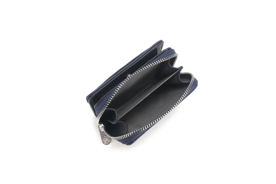 Wallet Meily Kalo Embossed Navy