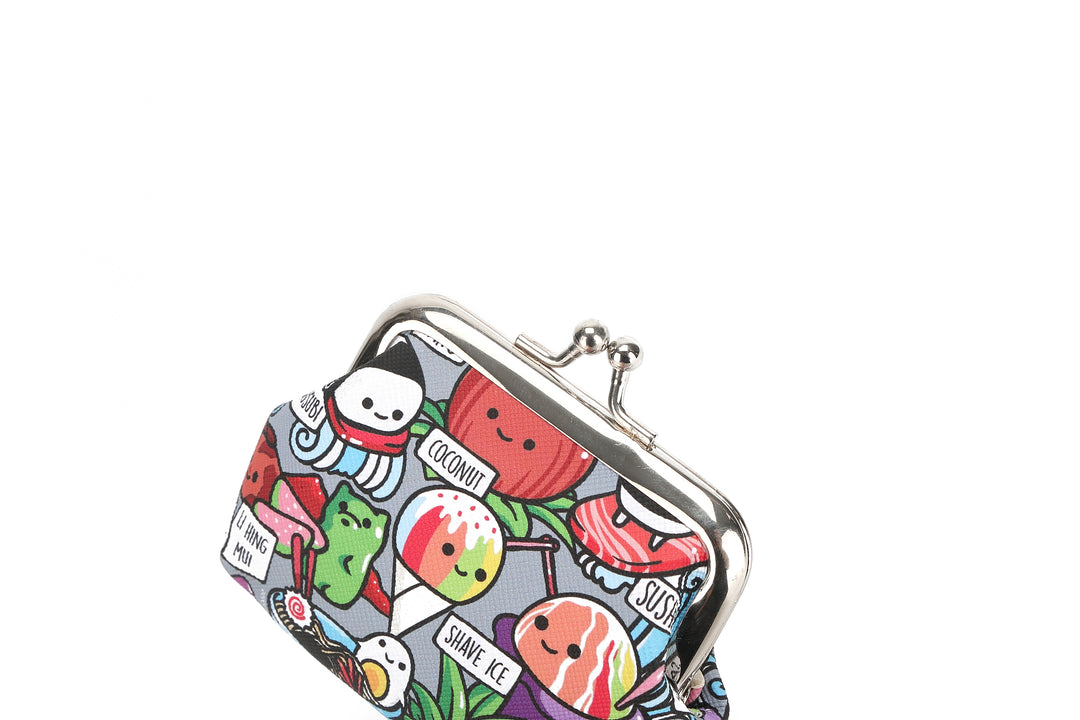 Pouch Coin Large Craving Hawaii Grey