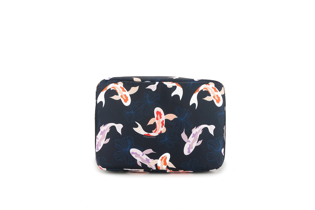Cooler Tote Large Koi Navy