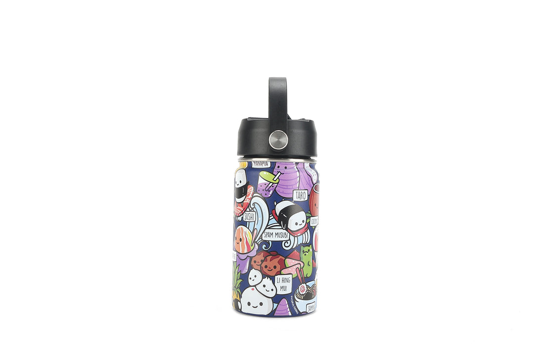 Insulated Water Bottle 12oz Craving Hawaii Blue