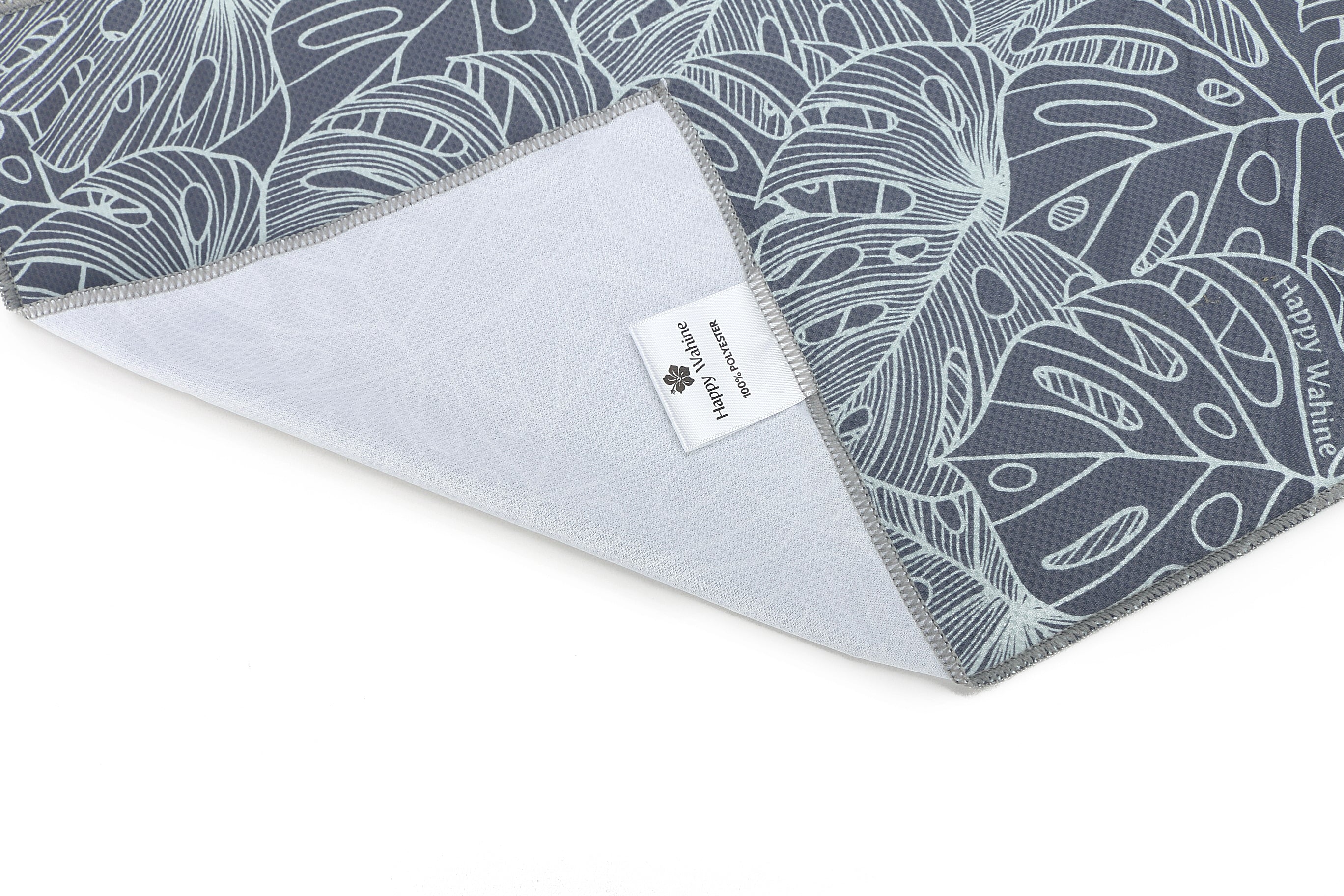 Cool Towel Monstera Lines Grey – Happy Wahine
